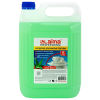 Моющий концентрат для посуды Laima Professional 5л, алоэ вера