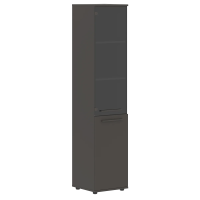 Шкаф высокий узкий EHCS 42.2 Мокко/Мокко/Мокко 426х430х1967 EDIS