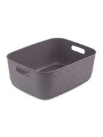 Корзина для хранения Curver Softex S темно-серая 12.5л, 38 x 28.2 x 14.2см