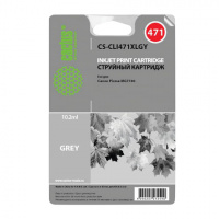 Картридж струйный Cactus CS-CLI471XLGY серый
