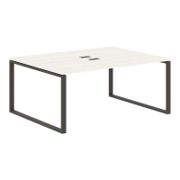 Стол 2-х местный EQWST 1713 Ясень Траун/Мокко 1760х1346х750 EDIS