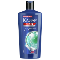 Шампунь-бальзам Клиар Men Активспорт 2в1, 650мл