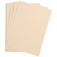 Цветная бумага Clairefontaine Etival color лимонный, 500х650мм, 24 листа, 160г/м2, легкое зерно
