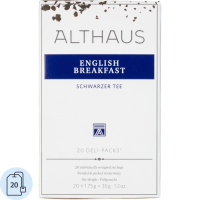 Чай Althaus English Breakfast St.Andrews, черный, 20 пакетиков