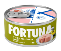 Тунец желтоперый Fortuna Yellowfin филе с оливковым маслом, 185г