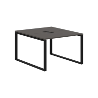 Стол 2-х местный EQWST 1113 Мокко/Черный 1160х1346х750 EDIS