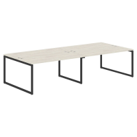 Стол 4-х местный XQWST 3214 Сосна Эдмонт/Антрацит 3200х1406х750 XTEN-Q