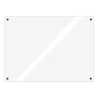 Доска стеклянная Attache 90х120см, белая