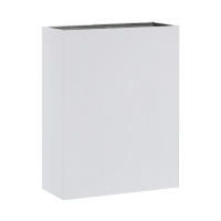 Мусорное ведро Merida Stella R KSB109.R, 23л, белое, металлическое