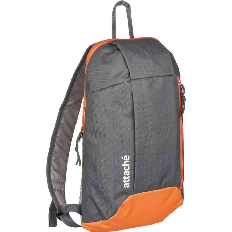 фото: Рюкзак Attache серый-оранжевый, спортивный