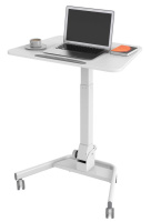 Стол для ноутбука Cactus VM-FDS109 73x50x108см, белый, столешница МДФ