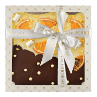 Шоколад Chokodelika темный шоколадный дуэт, 200г