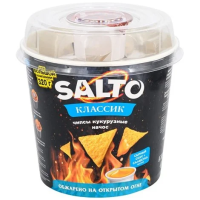 Чипсы SALTO Nachos Cheese Классик, 220г