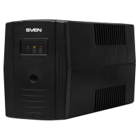 Источник бесперебойного питания Sven PRO 800, 2 розетки, 800ВA, 480Вт, черный