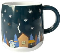 Кружка Esprado Nevia синяя, 350мл