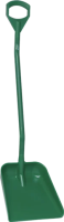 Гигиеничная лопата Vikan 1310мм, 380x340x90мм, эргономичная, зеленый, 56012