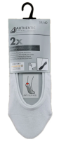 Подследники женские Authentic из хлопка и полиэстера