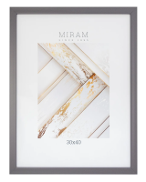 Фоторамка Мирам темно-серая, 30 х 40см