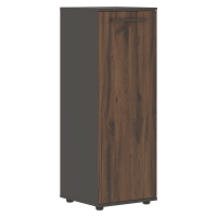 Шкаф средний узкий EMCS 42.1 Дуб Денвер тёмный/Мокко/Мокко 426х430х1199 EDIS