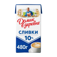 Сливки Домик В Деревне 10%, 480г