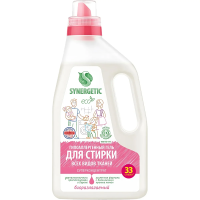 Гель для стирки Synergetic 1л, биоразлагаемый