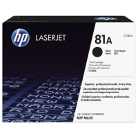 Картридж лазерный HP (CF281A) LaserJet M604n/M604dn/M605/M606/M630, №81A, оригинальный, ресурс 10500