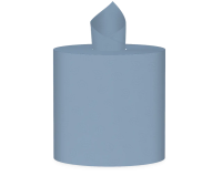 Бумажные полотенца Protissue С439 в рул с центр. вытяжкой, синие, 2 слоя, 150м, синие