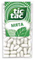 Драже Tic Tac со вкусом мяты, 49г
