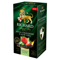 Чай Richard Алоэ вера и клубника, зеленый, 25 пакетиков