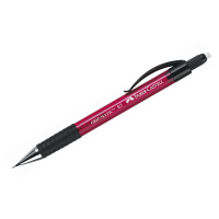 Карандаш механический Faber-Castell Grip Matic 1377 0.7мм, красный корпус, с ластиком