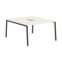 Стол 2-х местный ELWST 1316 Ясень Траун/Мокко 1360х1606х750 EDIS