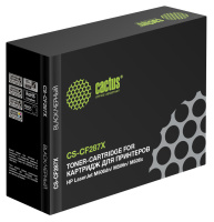 Картридж лазерный Cactus CS-CF287X черный
