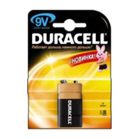 Батарейка Duracell 6LR61 Крона, 9В, алкалиновая, 1шт