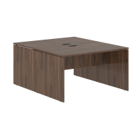 Стол двойной ED2ST 1380 Дуб Денвер тёмный/Мокко 1360х1606х750 EDIS