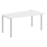 Стол эргономичный XS6CT 169(R) Белый/Серый 1600х900х750 XTEN-S60