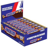 Батончик шоколадный Snickers Больше арахиса, 81г x 32 шт