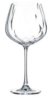 Набор бокалов для вина Crystal Bohemia Cora Optic, 600мл x 6шт