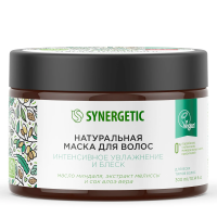 Маска для волос Synergetic Интенсивное увлажнение и блеск, 300мл