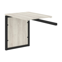 Брифинг приставка XQPR 869 Сосна Эдмонт/Антрацит 800х600х750 XTEN-QP