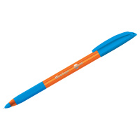 Ручка шариковая Berlingo 'Skyline' светло-синяя, 0,7мм, игольчатый стержень, грип