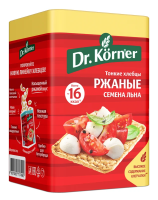 Хлебцы Dr. Korner ржаные семена льна, 100г