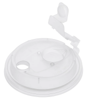 Крышка для стакана Vzlp прозрачная с питейником 90мм, 50шт