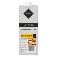 RIOBA Напиток растительный банановый Moloko Кокос-банан 2%, 1л