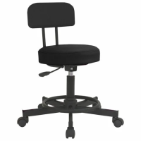 Кресло офисное РС12 иск. кожа, черная, крестовина металл