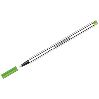 Ручка капиллярная Luxor Fine Writer 045 светло-зеленая, 0.45мм, белый корпус