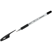 Шариковая ручка Стамм Орбита 150 черная, 0.7мм, прозрачный корпус