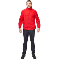 Толстовка XXXL, красная, флис