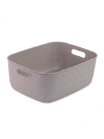 Корзина для хранения Curver Softex S серая 12.5л, 38 x 28.2 x 14.2см