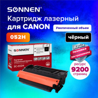 Картридж лазерный Sonnen SC-052H для CANON MF421dw/426dw/428x/LBP212dw/214dw, ресурс 9200 стр