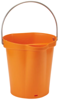 Ведро Vikan 6л, оранжевый, 56887